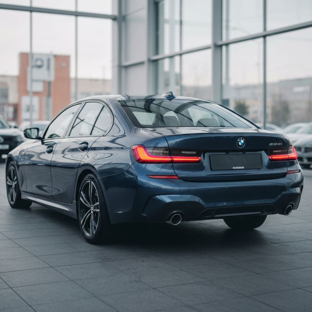 BMW 3er Heckansicht